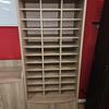 2040mm High Pigeon Hole Unit With Cupboard