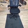 Black Fabric Seat Pad With Mesh Back Chair