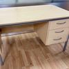 Japanese Ash Single Pedestal Desk 1200mm