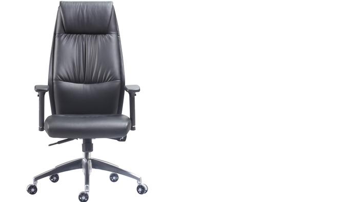 OI High Back Faux Leather Executive Chair Front View