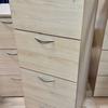 L&P Saturn Heavy Duty 4 Drawer Lockable Filing Cabinet in Beech
