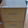 Lockable Stone Oak Wooden 4 Drawer 