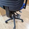 Alliance Blue Fabric Task Chair With Lumber And Adjustable Arms 