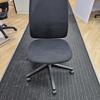 Black Mesh Chair With Seat Slide