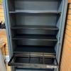 Lockable Tambour Cupboard with 4 Adjustable Shelves & 2 Roll Out Suspension Frames