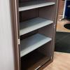 1970mm high Lockable Bisley Metal Tambour c/w 4 shelves