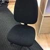 Black Operator Chair Twin Lever