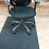 Black Mesh Operator Chair With Fixed Arms