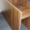 Heavy Duty Dijon Walnut Printer Stand With Open Section 