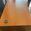 Cherry 1600mm R/H Wave Desk