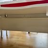 1600mm Radial Desk With Pedestal Drawer and Desk Top Screen