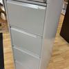 Bisley 4 Drawer Filing Cabinet Grey NON LOCKING