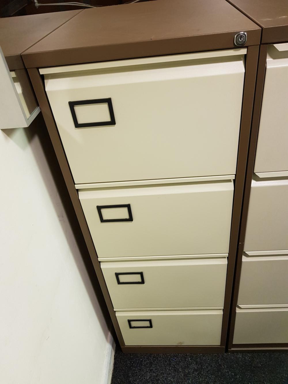 Bisley 4 Drawer Filing Cabinet