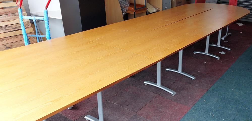 4000mm x 1600mm 6 x Section Boardroom Table 