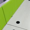 Lime Green Fabric Desk Screens