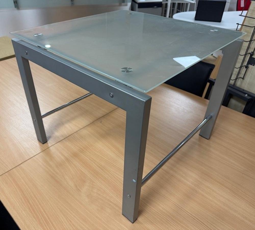 600 x 600mm Glass Coffee Table