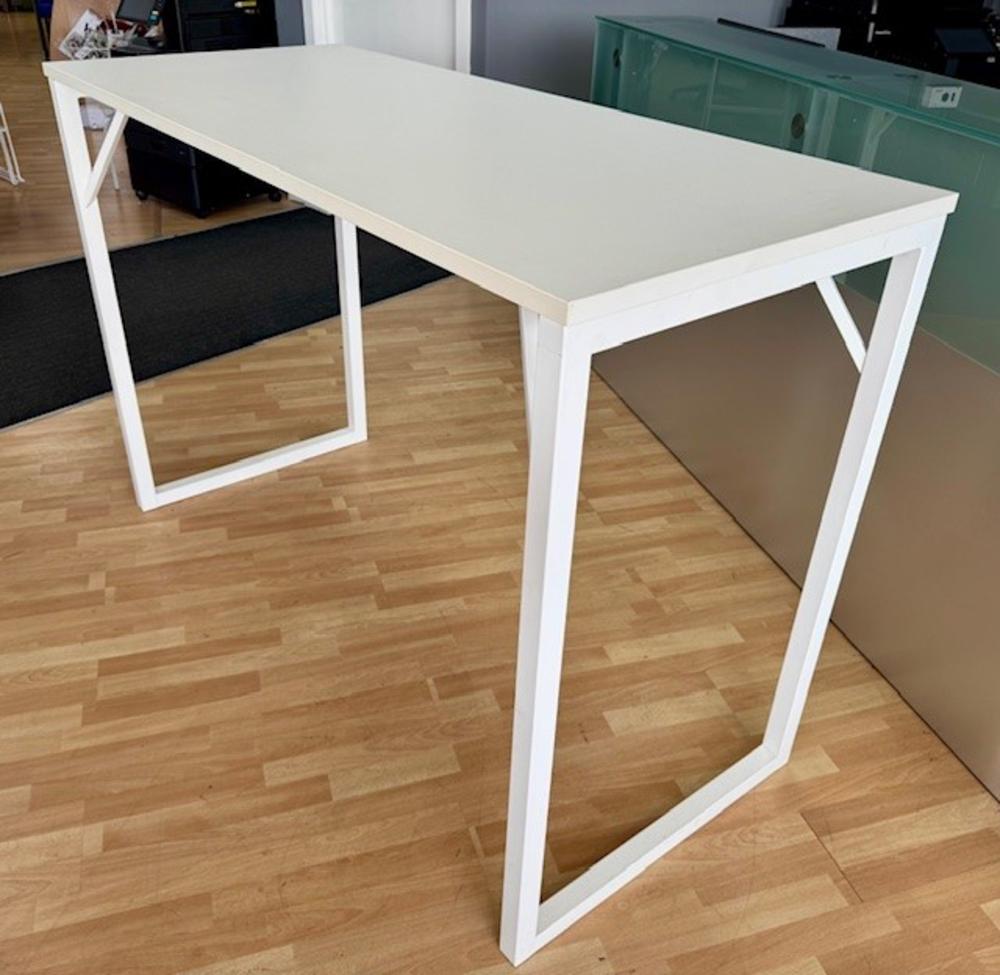 Imperial 1600mm White Bar Table
