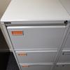 Roneo Grey 4 Drawer Filing Cabinet 