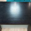 Black 1800mm Reception Desk