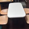 4 Seater Modular Canteen Table Double Entry