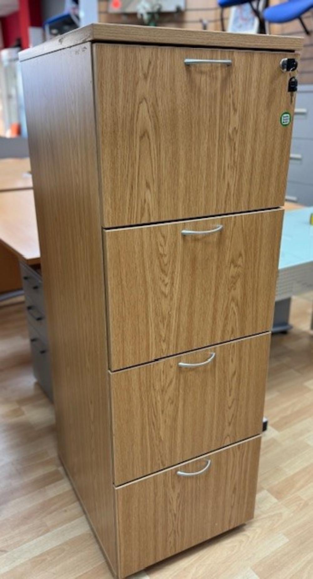 4 Drawer Lockable Filing Cabinet