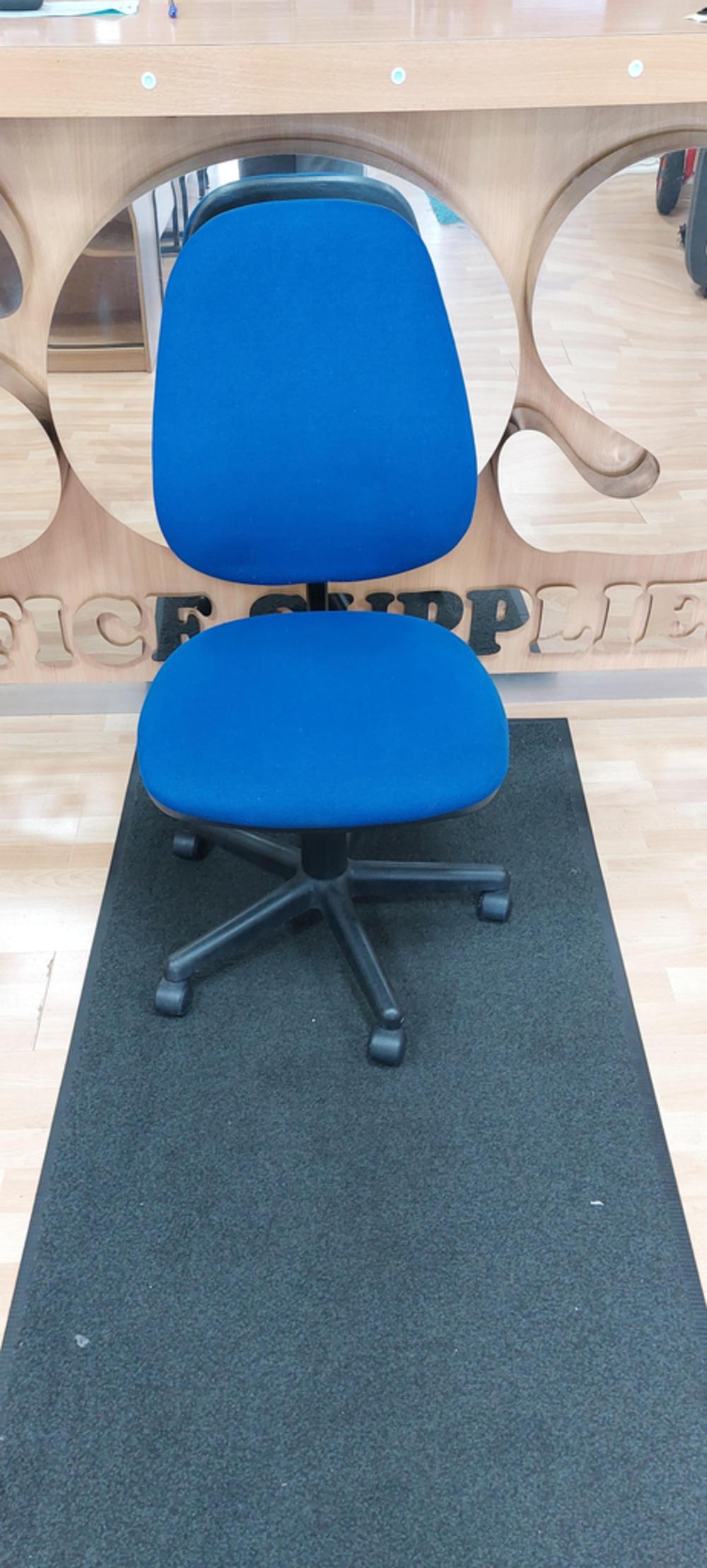 Blue High Back 3 Lever Operator Chair  