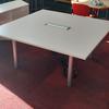 White Square meeting Table