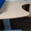 1800mm Classik Conference Radial Desk With Drawers