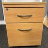 Apple 2 Drawer Mobile Pedestal