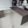 Imperial Executive L -Shaped Desk Anthracite / White