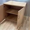 Dams 800mm Wide Cupboard with Adjustable Shelf Beech