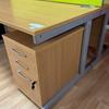 Imperial Light Oak 1600x800mm Desk with Mobile Pedestal