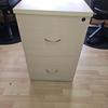 Maple 2 Drawer Filing Cabinet With Suspension Files 