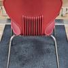 Red Plastic Stacking Chair