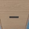 Light Oak 4 Drawer Filing Cabinet 