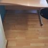 Imperial Beech 1200mm Wave Desk Right Handed