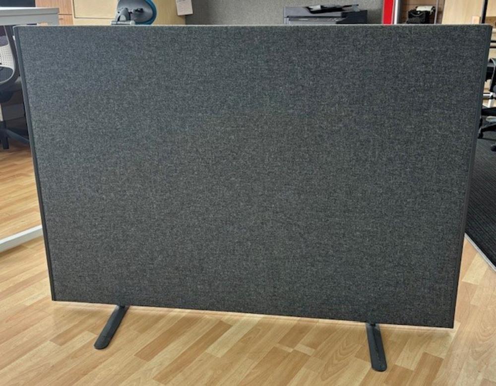 Grey Fabric 1500mm Free Standing Screen