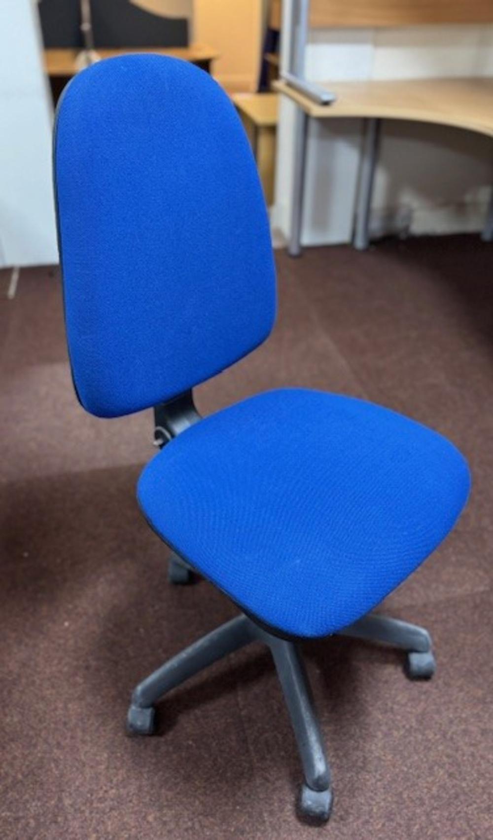 Blue Operator Chair 