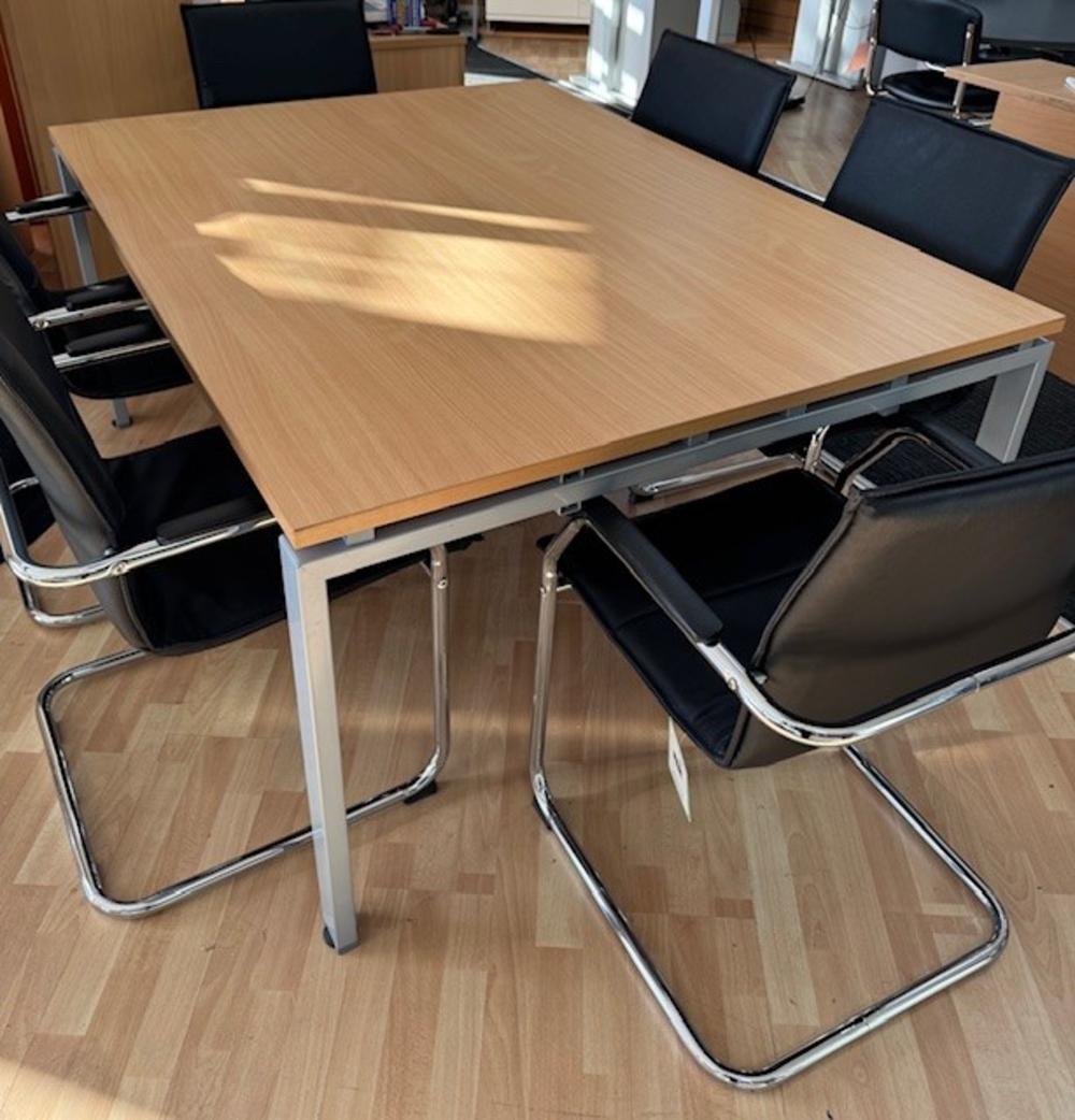 Beech 1600 x 1200mm Boardroom Table