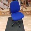 Alliance Blue Operator Chair Twin Lever
