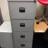 Bisley 4 Drawer Filing Cabinet Grey