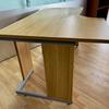 Modern Styled Radial Desk 1380mm Long in Light Oak