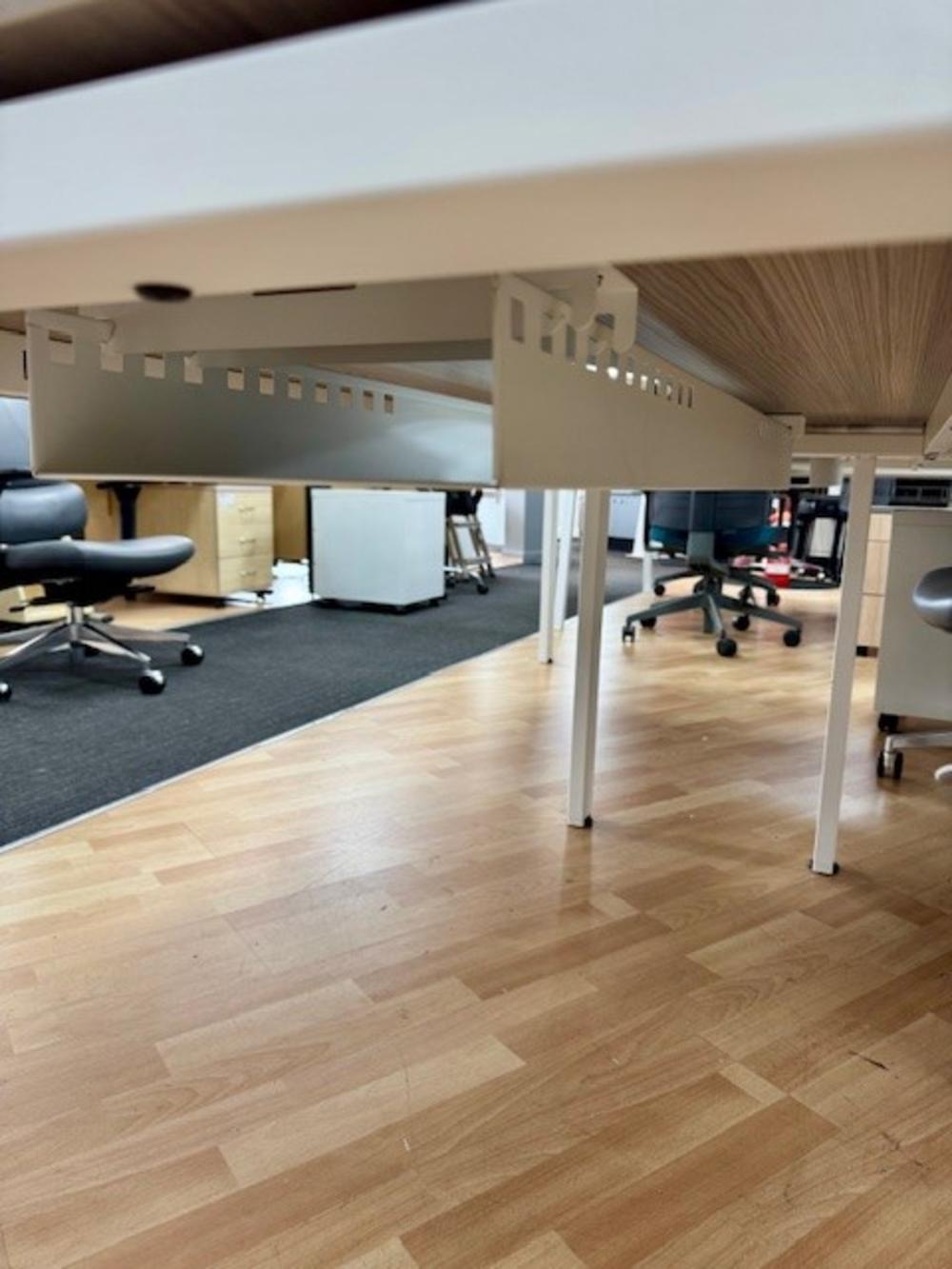 Dynamic 4 Person Bench Desk 2800 x 1600mm 