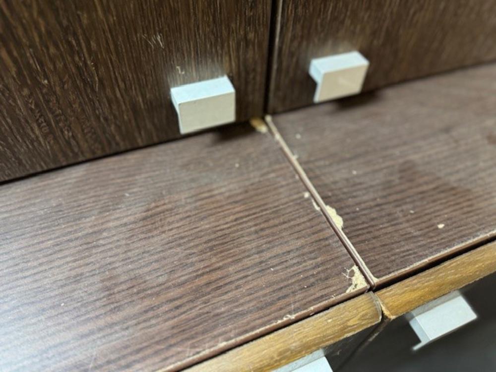 Walnut 2 Tier Cupboard