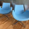 Pair of Imperial Relax Breakout / Reception Chairs with Aluminium Base