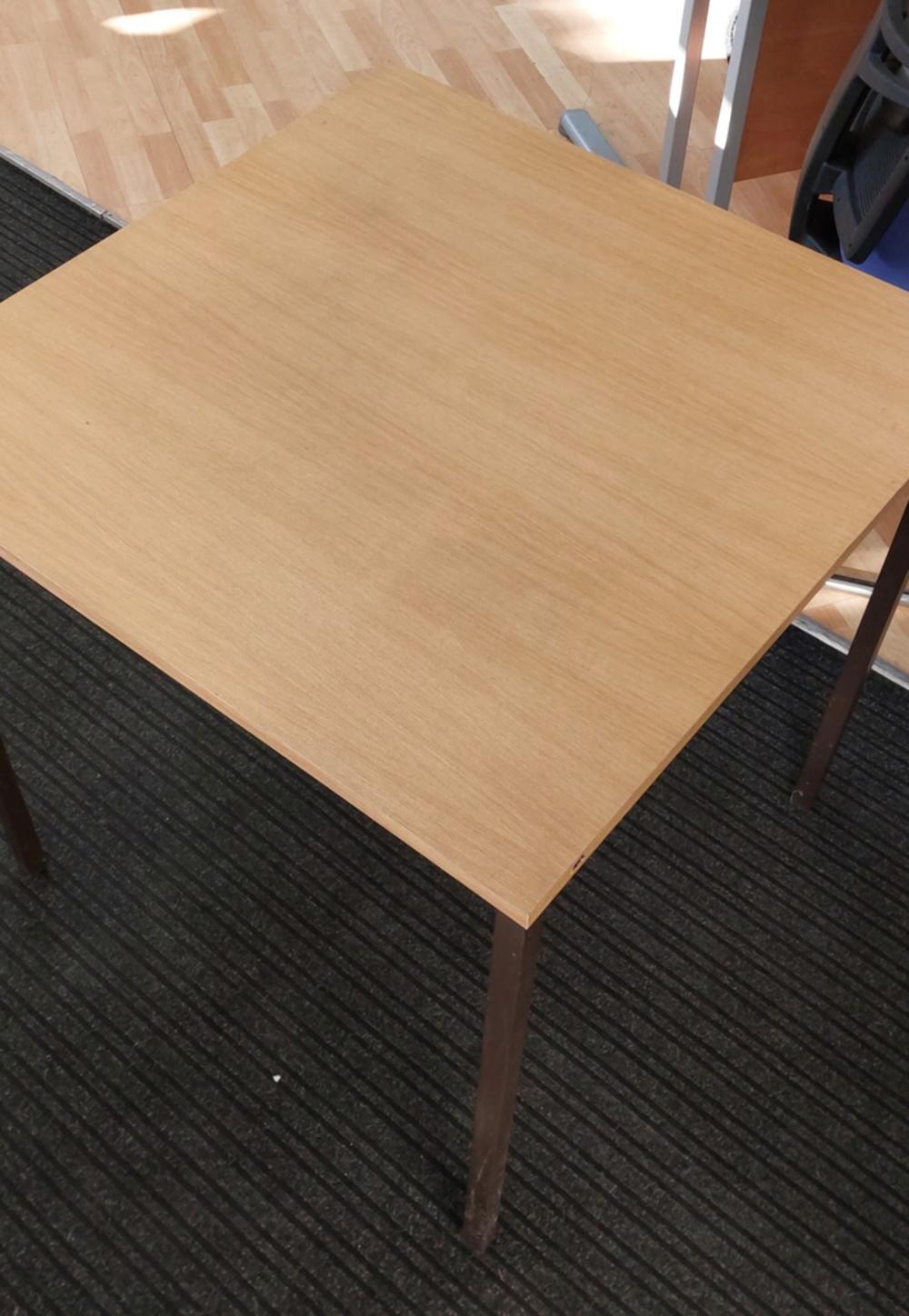 Beech 800mm Square Table