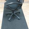 Wallis Black Fabric Medium Back Operator Chair With Fixed Arms 