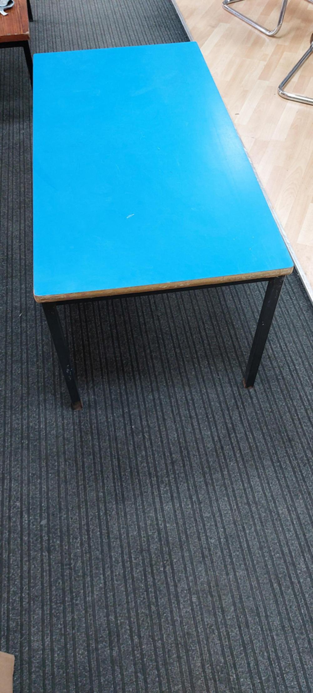 1100mm Blue Low Level Table 