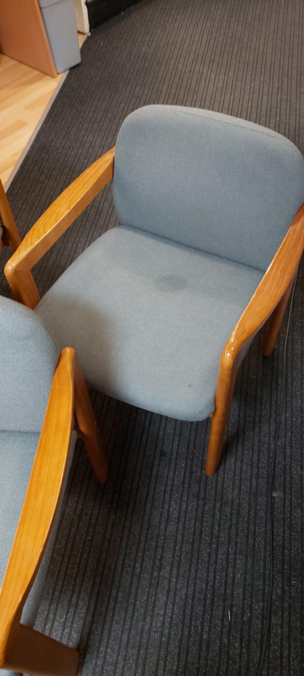 Set Of 3 Low Reception Chairs