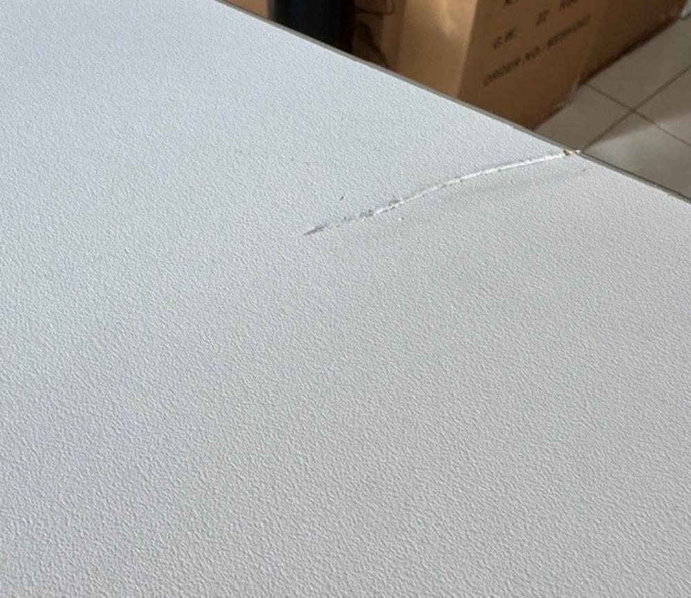 1600 x 600mm Grey Workstation